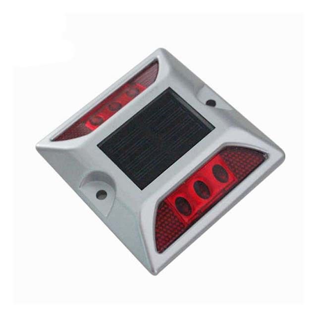 Anti-UV-PC Solar LED-Straßenmarker Aluminium-Gussstraßenlicht