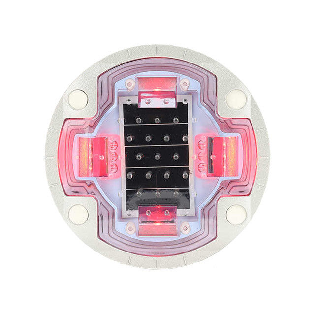 4 Schrauben Eingebettete Straßenstiftung Pflastermarker Lichter Solarkollektor 2,5 V 250 MA