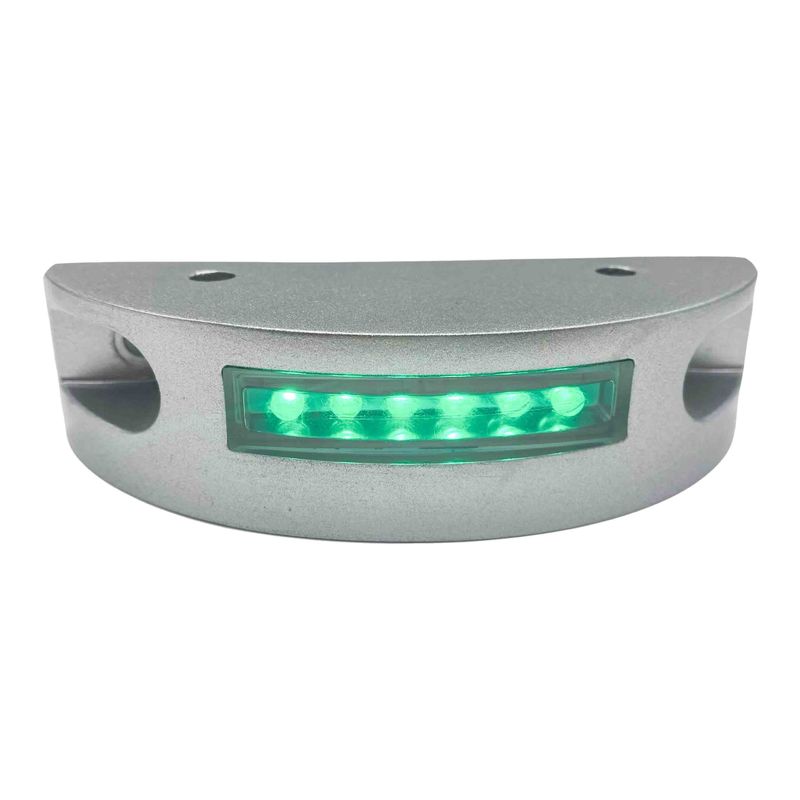 Halbmondform Sonnenstraßenmarkierungsleuchten Aluminiumgehäuse Blitzfahrzeug LED