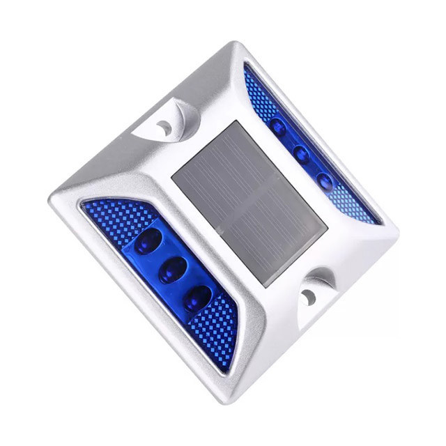 High Visibility Solarbetriebene Straßenreflectoren Bürgersteigmarker Solarstraßenstange