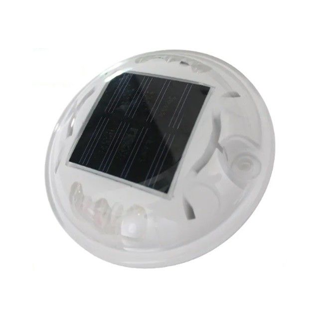 Weiße Farbe Solar Katzen Augen Straßenknöpfe Intelligente CE-Zertifizierung