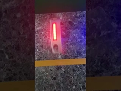 C102 Halbmondförmige Solar-LED-Straßenstiftreflectoren 125*43*30mm für Straßen und LKW