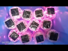 CE-Amber-Reflexionsstraßenstift ABS-Kunststoff Wetterfest