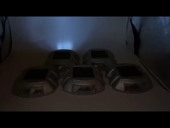 360-Grad-Sonnenstraßenmarker Katzen-Auge Pflastermarker Blinkende Gartenleuchten